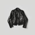Leather men’s zip up